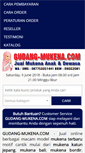 Mobile Screenshot of gudang-mukena.com